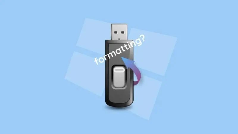U 盘格式化 USB formatting